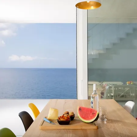 别墅 Kuro House - Oceanfront Luxury & 25m Pool Achlia