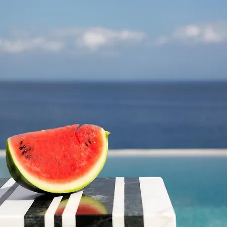 别墅 Kuro House - Oceanfront Luxury & 25m Pool Achlia